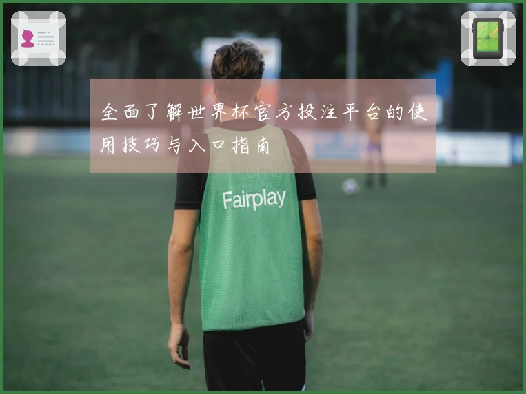 全面了解世界杯官方投注平台的使用技巧与入口指南